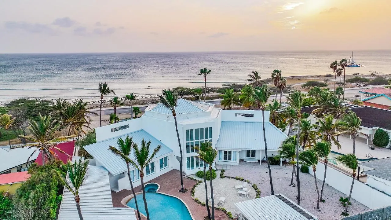 Ocean Front 8-Bedroom 7-Bath Sunset Views Malmok! Palm Beach 0*,  Aruba