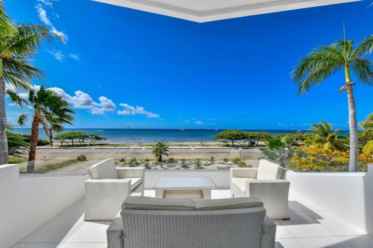 Villa Ocean Front 8-Bedroom 7-Bath Sunset Views Malmok! Palm Beach