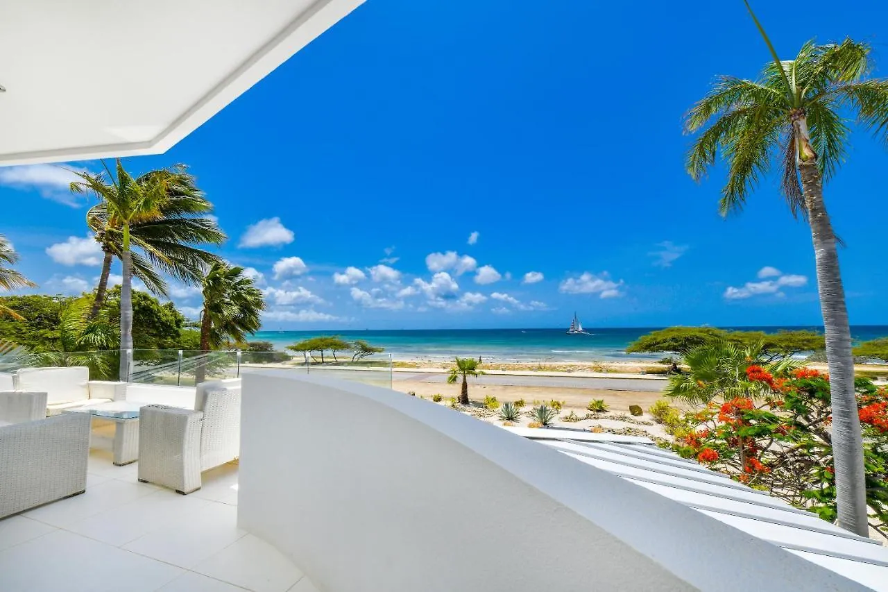 Ocean Front 8-Bedroom 7-Bath Sunset Views Malmok! Palm Beach Aruba